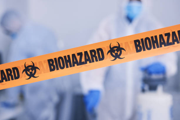 Professional Hoarding Cleanup technician working in Belleville, NJ